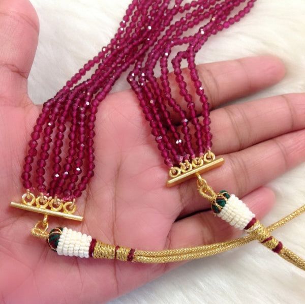 Red ruby choker sale