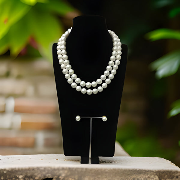 Affluence of Pearls Necklace Set