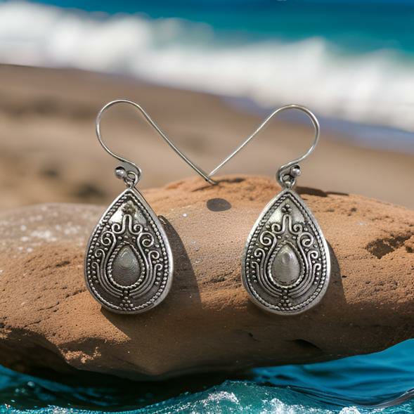 Small Silver Dangler Earrings