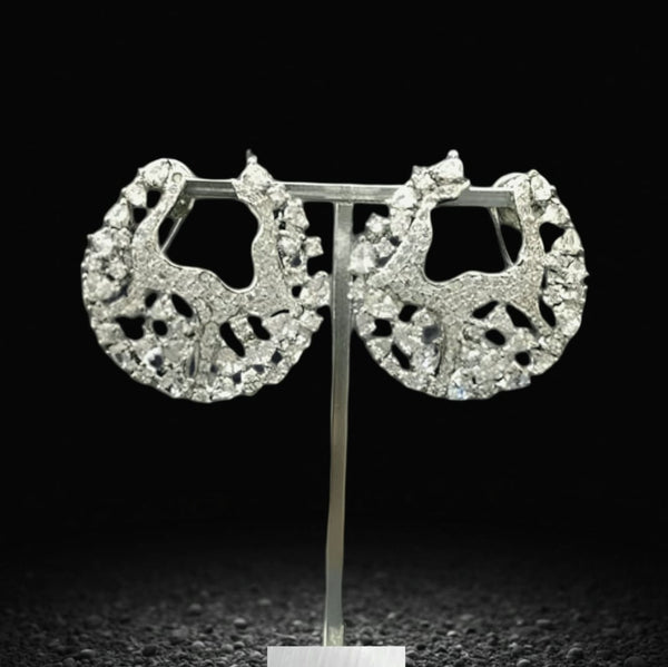 Enthralling Crystal Stud Earrings