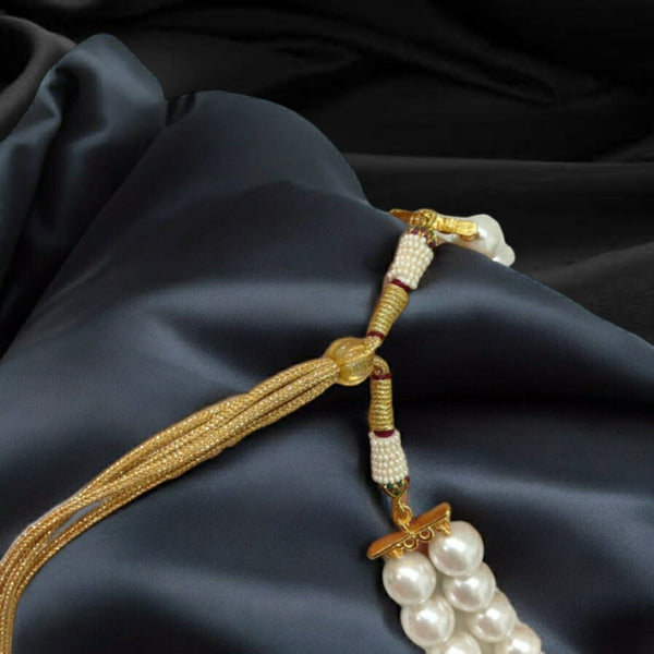 Affluence of Pearls Necklace Set