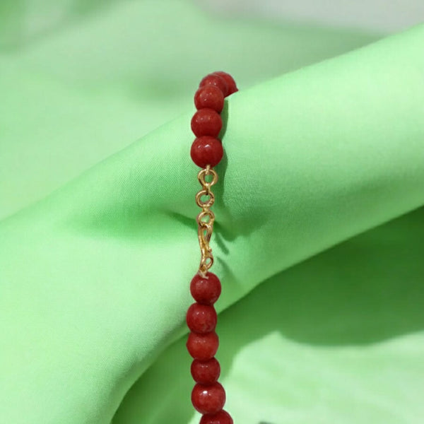 Magnetic Multi-coloured Gemstones And Pendant Necklace