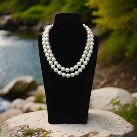 Affluence of Pearls Necklace Set