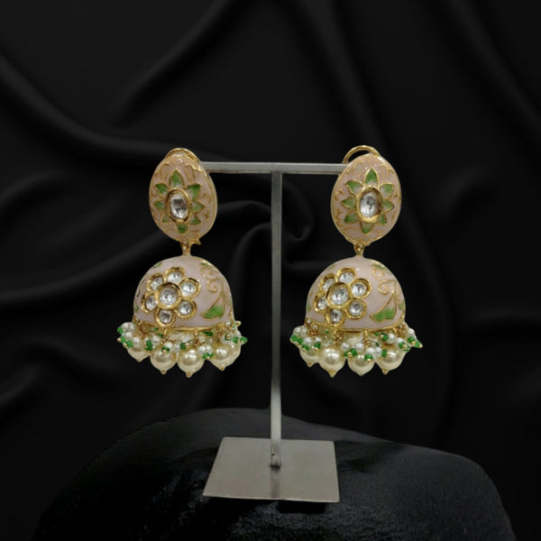 Marvellous Beautiful Meenakari With Kundan Choker Necklace Set