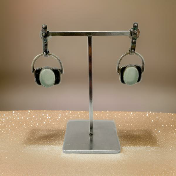 Delicious Candy of Olive Green Aventurine Earrings