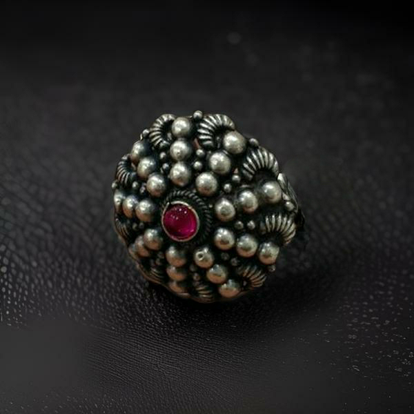 Alluring Lines of 925 Silver Ring
