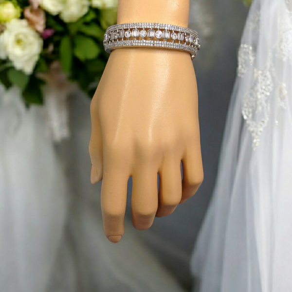Radiant Crystals Studded Bracelet