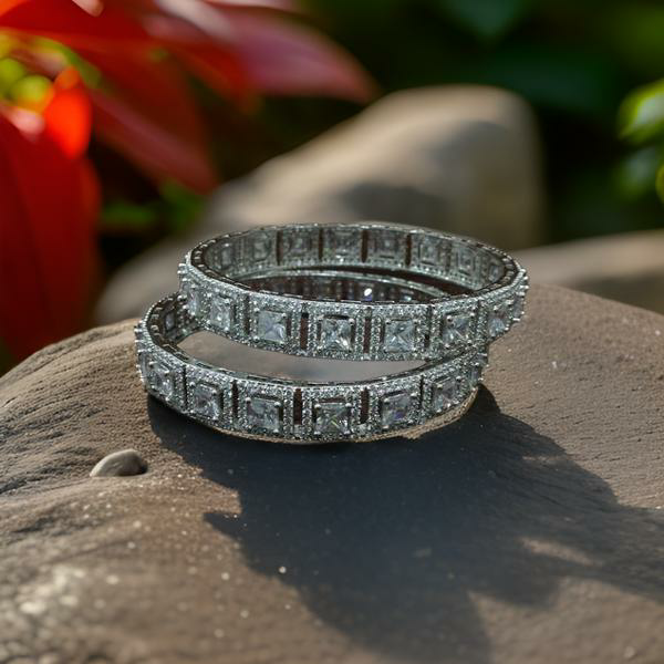 Crystalline Bond of Squares Bangles