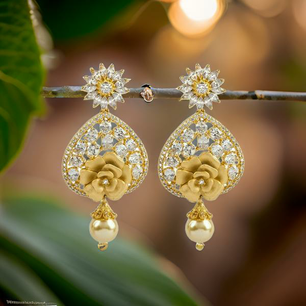 Nature in Full Glory Chandbali Earrings