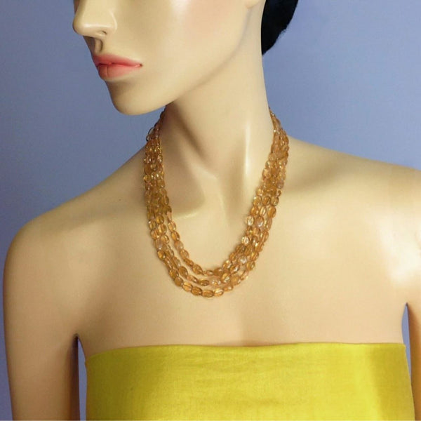 Gracious Citrine Necklace