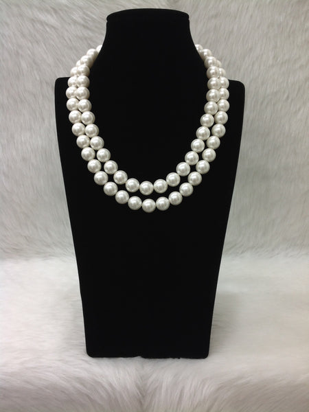 Affluence of Pearls Necklace Set