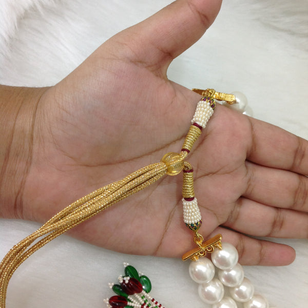 Affluence of Pearls Necklace Set