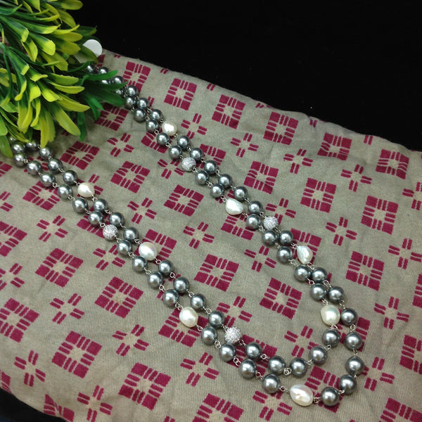 Silvery Freshwater Pearls Necklace