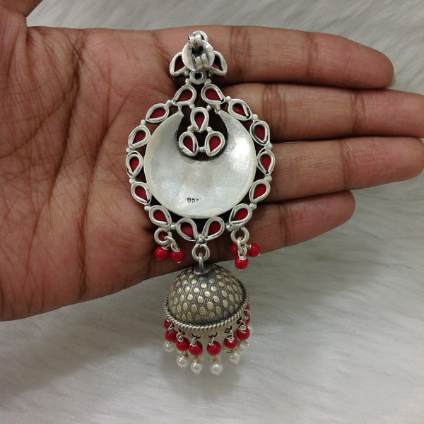 Versatile Long Silver Jhumka Long Earrings