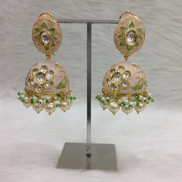 Marvellous Beautiful Meenakari With Kundan Choker Necklace Set