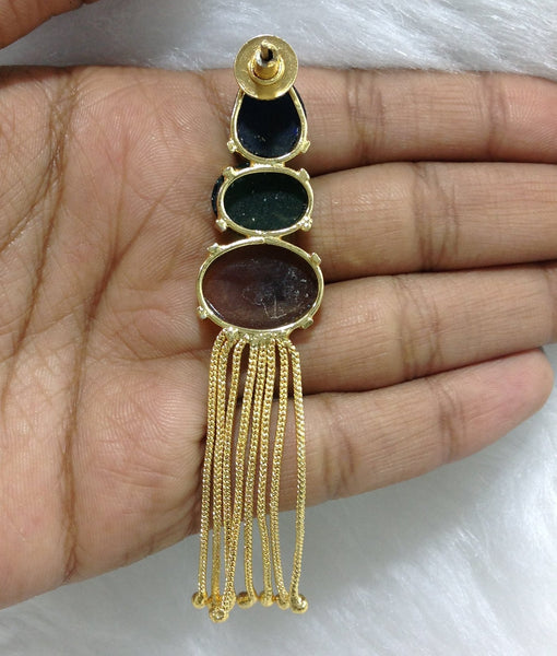 Earthy Enchantress Long Earrings