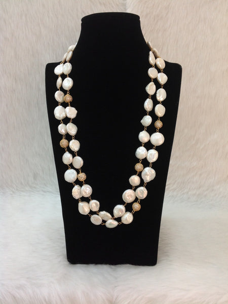 Tempting Baroque Pearl Necklace