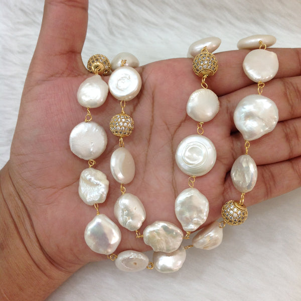 Tempting Baroque Pearl Necklace