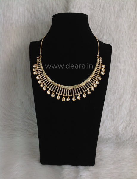 Elite Mint Green Crystal Choker Necklace Set