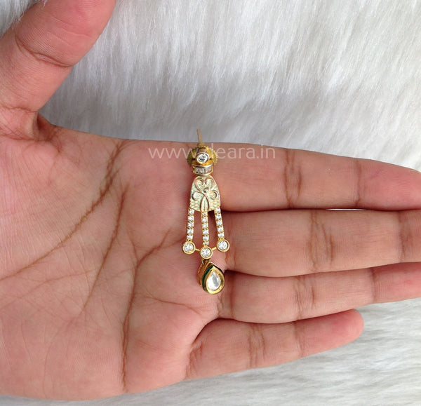 Elite Mint Green Crystal Choker Necklace Set