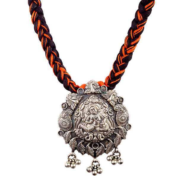 Paisley Idol Motif Temple Necklace