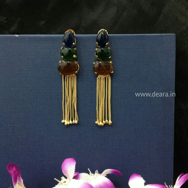 Earthy Enchantress Long Earrings